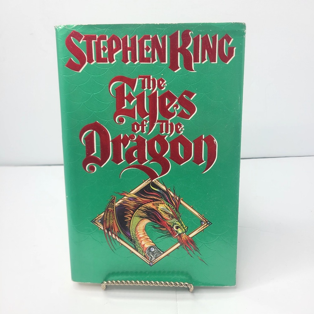 The Eyes of the Dragon by Stephen King 1987 True First Edition 1st Printing HCDJ